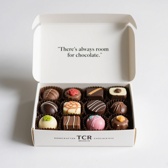 Biodegradables Regalo de Navidad Candy Cookies Chocolates Cajas de embalaje