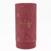 Cartón Kraft reciclable para almacenamiento, cajas de tubos de embalaje de camisetas, papel artesanal en relieve redondo biodegradable