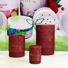Caja cilíndrica de papel artesanal biodegradable Hallpack personalizada para aceites perfumados, velas y aceites esenciales, embalaje de tubos de papel