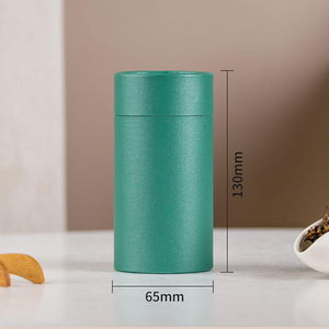 Empaquetado de encargo del tubo del papel del café de las nueces del paquete de la caja del cilindro de la cartulina del acondicionamiento de los alimentos de la impresión