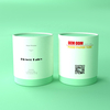 Impresión personalizada, cilindro biodegradable, papel para alimentos, cartón, bolsas de bote de té Premium, embalaje de caja de tubo para paquete de té suelto