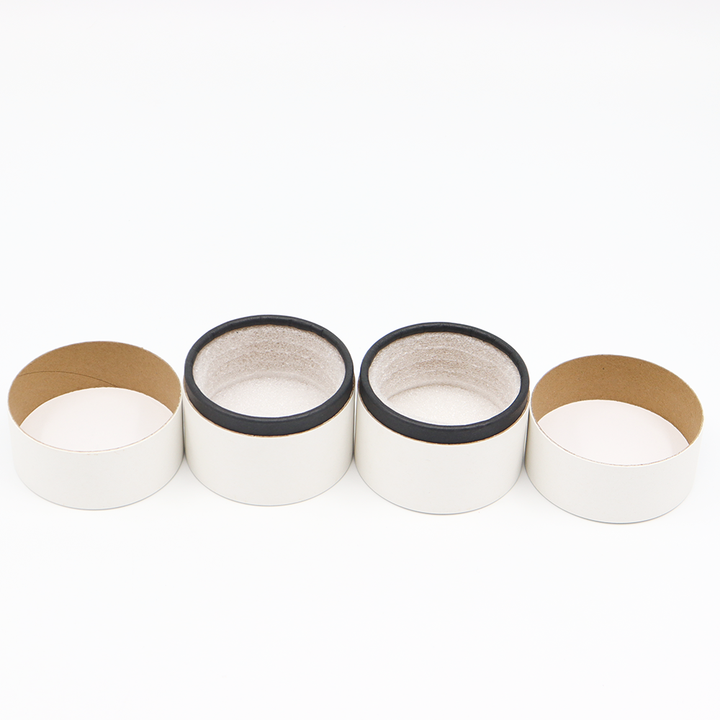 Embalaje cosmético personalizado de alta calidad, caja cilíndrica de cartón, embalaje de tubo de papel para mascarilla, crema facial, crema para ojos