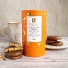 Hallpack-caja de tubo redondo de lámina caliente personalizada, Kraft biodegradable para té, chocolate, embalaje de alimentos orgánicos, tubo de papel