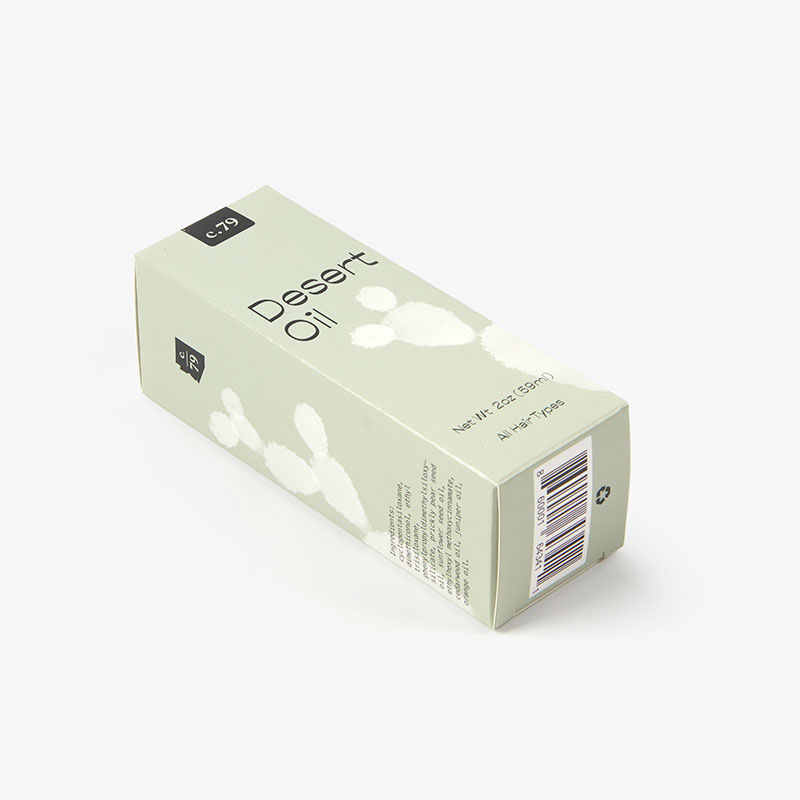 Paquete de caja de papel empaquetado de cartón cosmético personalizado de alta calidad para aceite esencial de esmalte de uñas