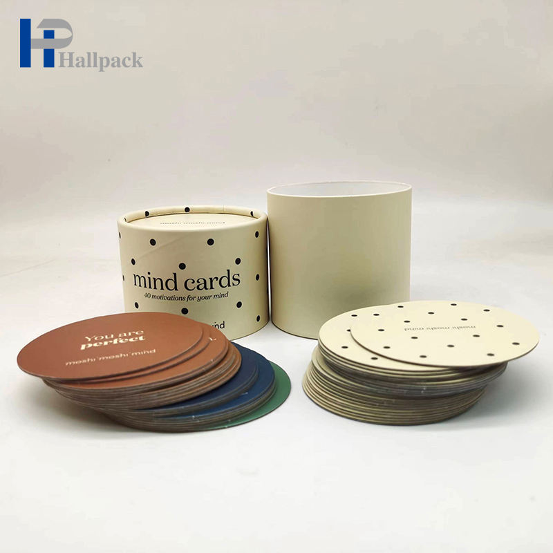 Impresión de desaparición de superficie en relieve de tubo de cartón Kraft redondo artesanal de regalo personalizado privado para embalaje