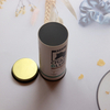 Cubierta de metal personalizada de fábrica, caja de embalaje de polvo de condimento de calidad alimentaria, té, café, pimienta, tubo de papel