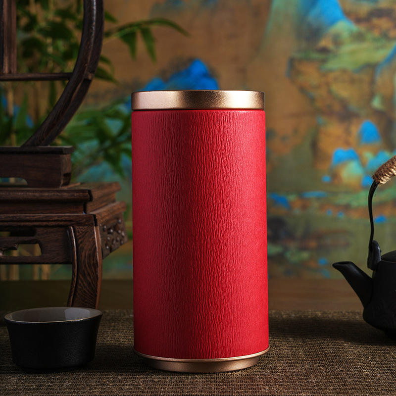 Embalaje reciclable para granos de café, tubo de papel de cartón en polvo, caja de papel de lujo personalizada, contenedor de calidad alimentaria