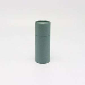 Cilindro biodegradable del café de la categoría alimenticia que empaqueta el tubo redondo de encargo del papel del arte de Eco