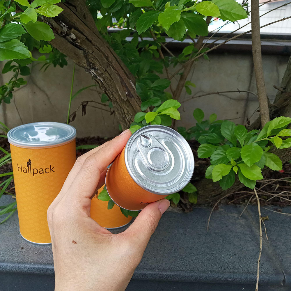 Cilindro biodegradable del té de la categoría alimenticia que empaqueta el tubo redondo del tubo de papel de Kraft de encargo