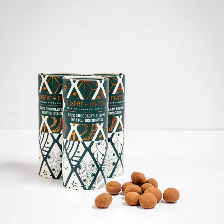 Caja de tubo redonda de impresión personalizada, embalaje de tubo de cartón ecológico para embalaje de tubo biodegradable artesanal de café y chocolate