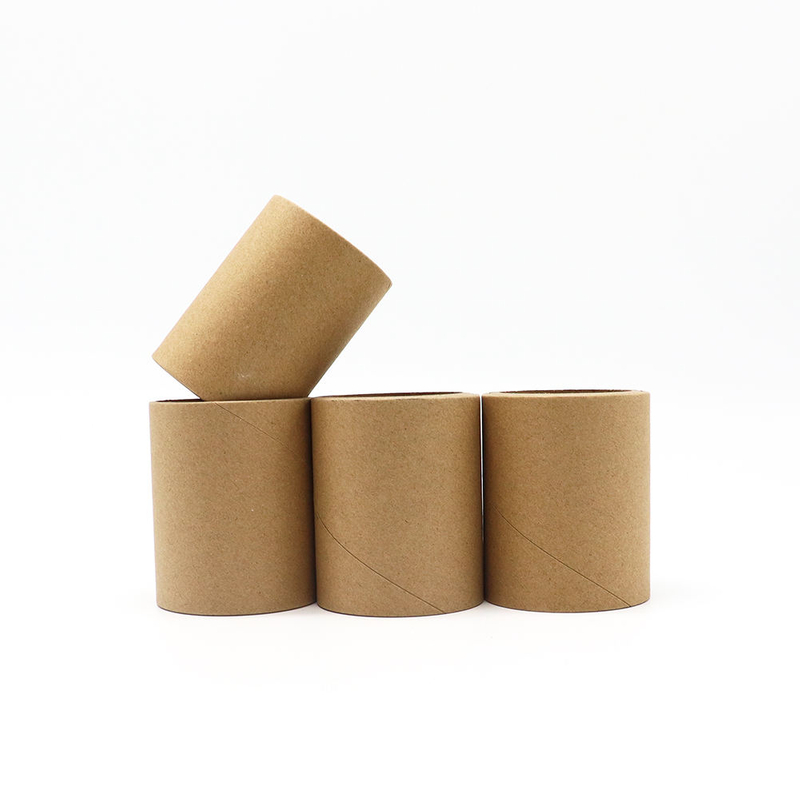 Tubo de papel Kraft de embalaje de papel redondo personalizado, caja de tubo cilíndrico de cartón, venta al por mayor