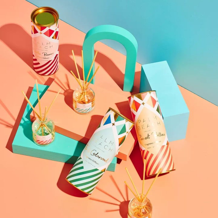 Hallpack-Embalaje de tubo biodegradable hecho a mano para difusor, caja de tubo redondo ecológico, cilindro de cartón para botella de Perfume