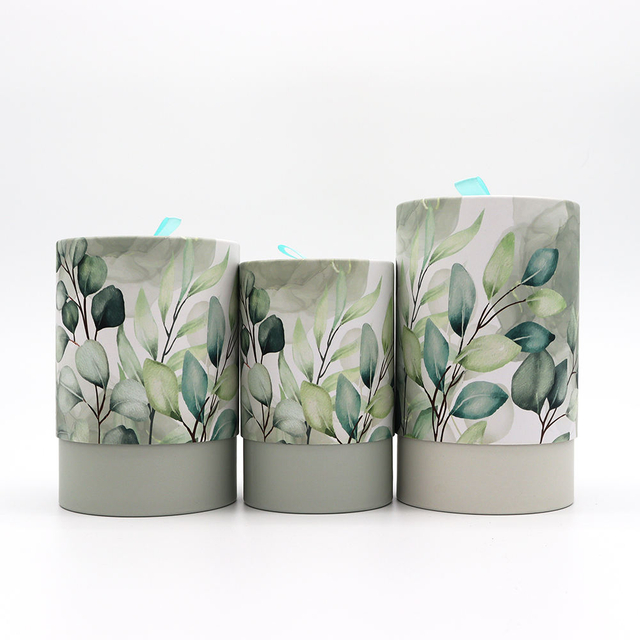 Hallpack-caja redonda de té y café suelta, diseño personalizado, respetuoso con el medio ambiente, cilindro de embalaje, caja de embalaje de alimentos de cartón, tubo de papel