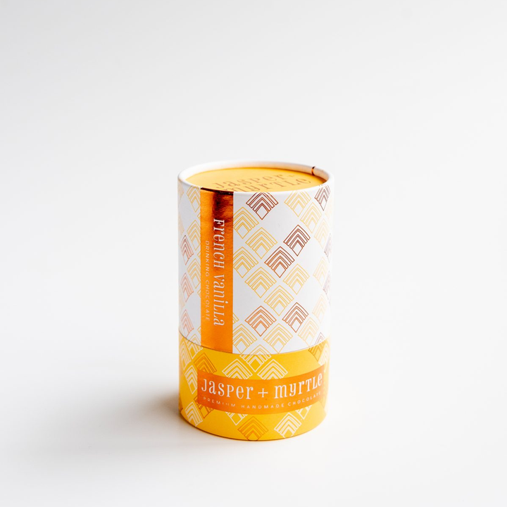 Envases de tubos biodegradables de alta calidad para té, café, chocolate, embalaje de tubos de papel personalizados de calidad alimentaria, caja de tubos ecológica