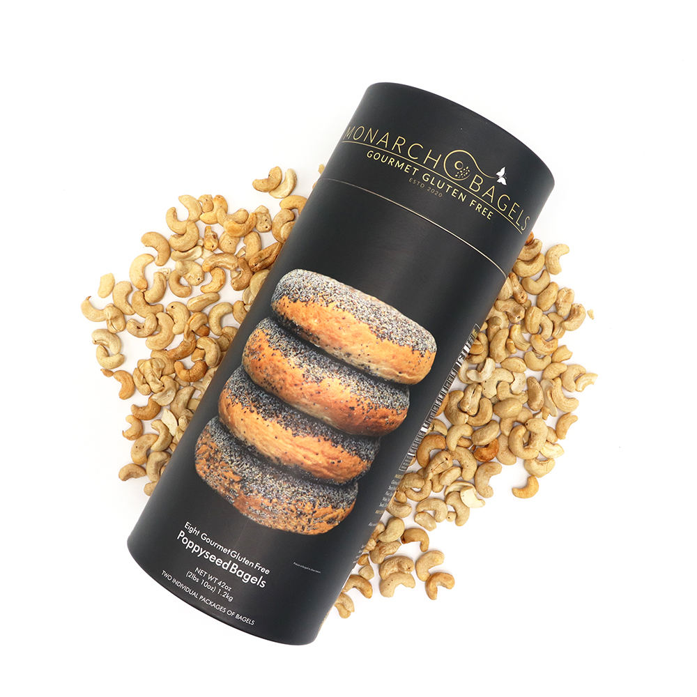 Cilindro biodegradable impreso personalizado, papel para alimentos, cartón, latas de té, pastel, pan, galletas, café, dulces, embalaje de tubos de papel