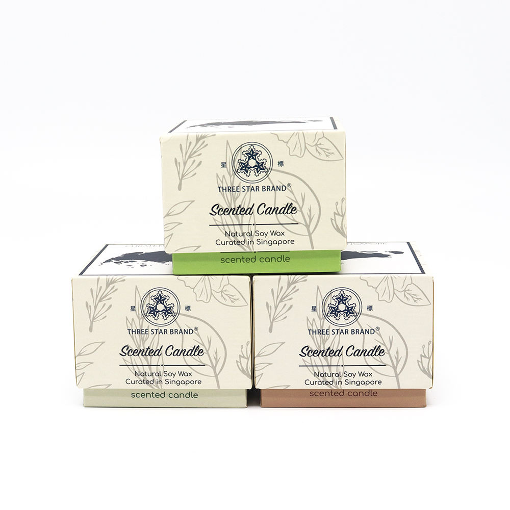 Juego de velas de lujo de cartón, caja de embalaje de regalo, cajas de embalaje de velas para velas, caja de embalaje de aromaterapia
