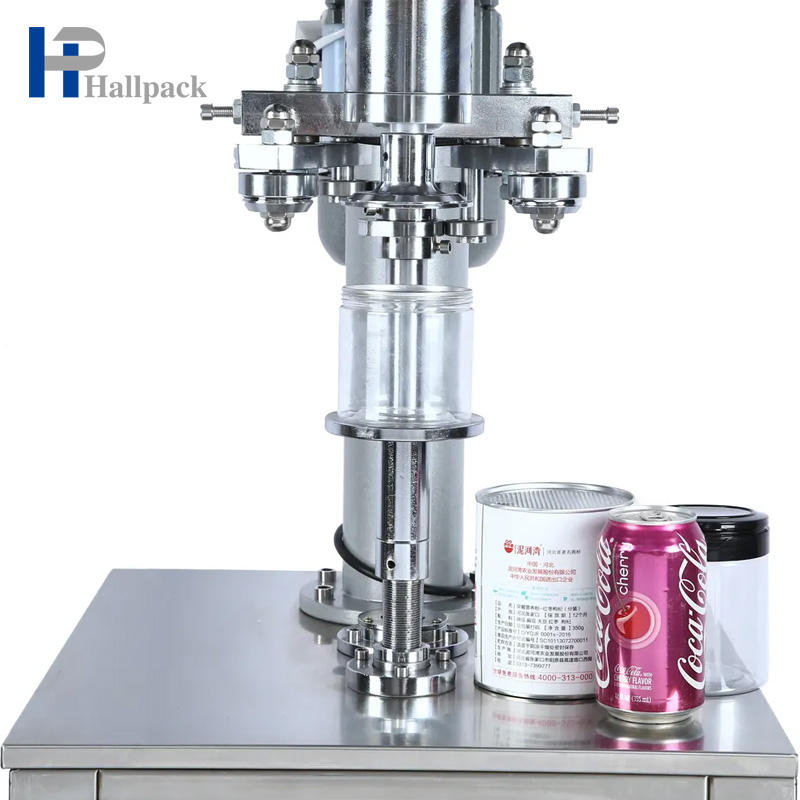 Máquina de sellado vertical de latas automática de sellador de nuevos productos de China