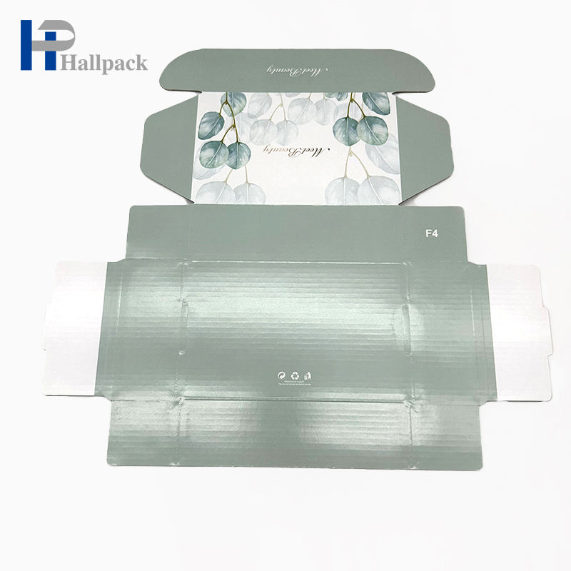 Caja elegante del paquete del regalo de la cartulina de encargo que dobla la caja de papel rígida plegable