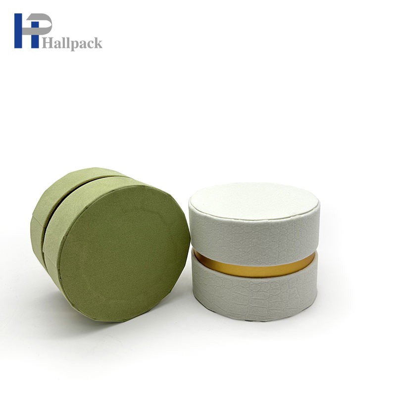 Tubo de papel para cosméticos de lujo, embalaje duradero y elegante para productos de maquillaje y cuidado de la piel