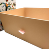 Caja de papel de empaquetado modificada para requisitos particulares de la caja del cajón de la caja de regalo del tamaño