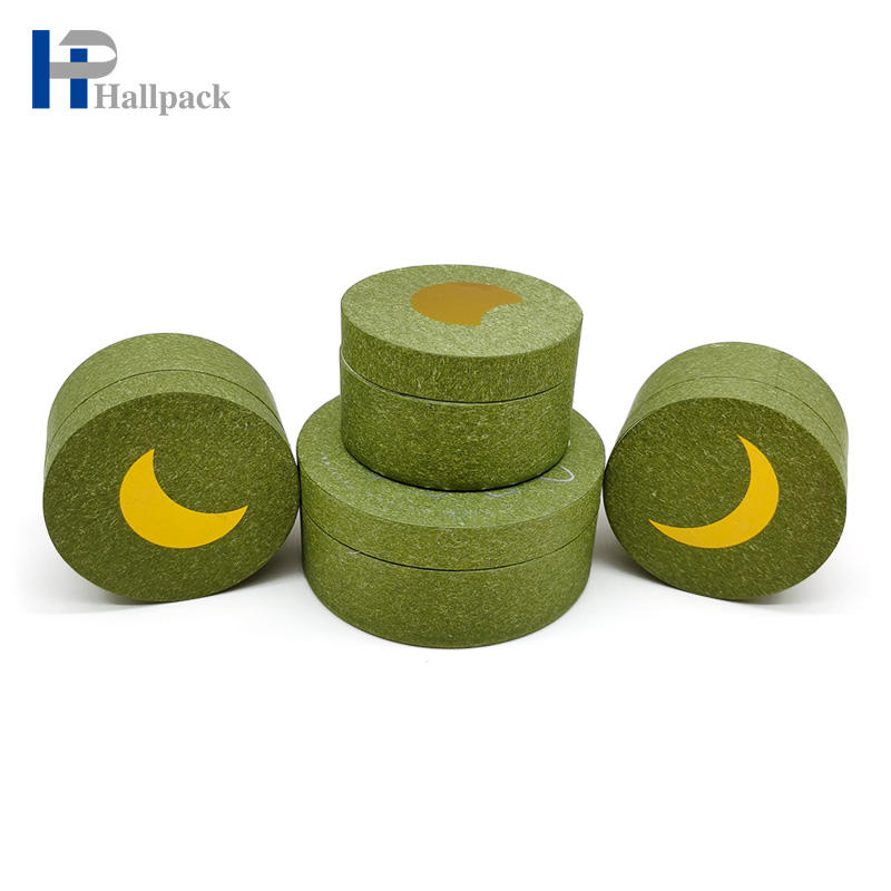 Tubo del Libro Verde de la crema facial que empaqueta el tubo de envío de la caja de empaquetado del papel de Kraft