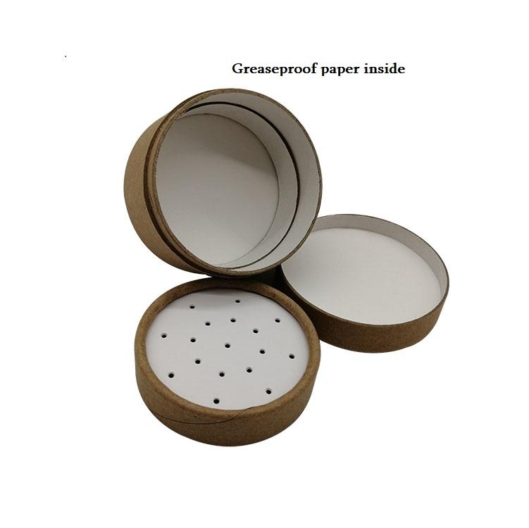 Alta calidad con tubo de papel tamiz, embalaje de sal, tubo de papel biodegradable