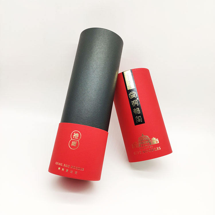 Embalaje de caja de tela de tubo de papel cilíndrico de tarro de vela de cerámica esmaltado suministro de fábrica