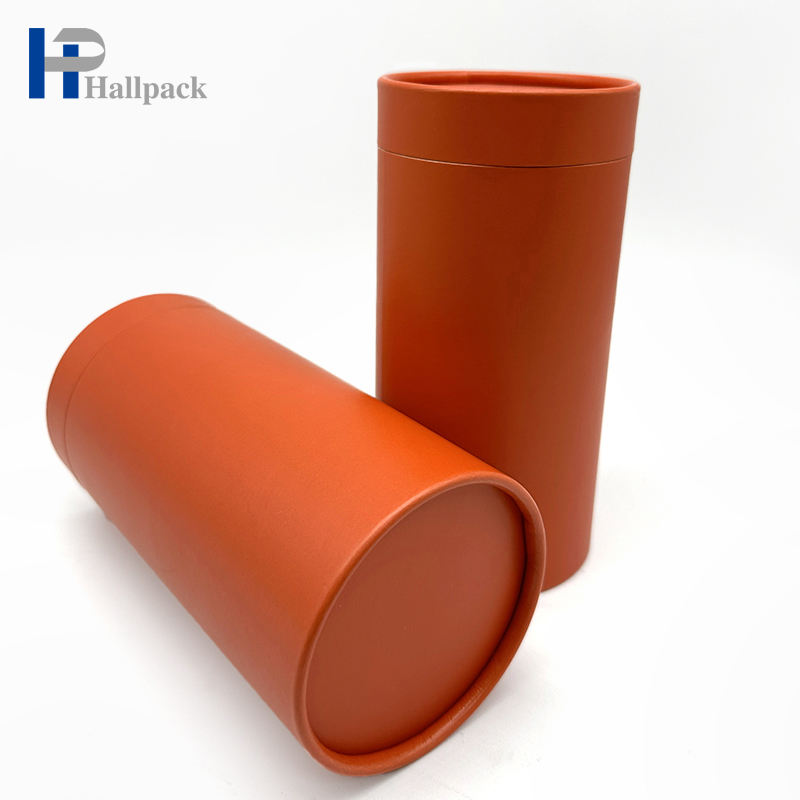 Casquillo vacío amistoso de la torsión de Eco construido en el tubo plástico del papel del cilindro de la botella