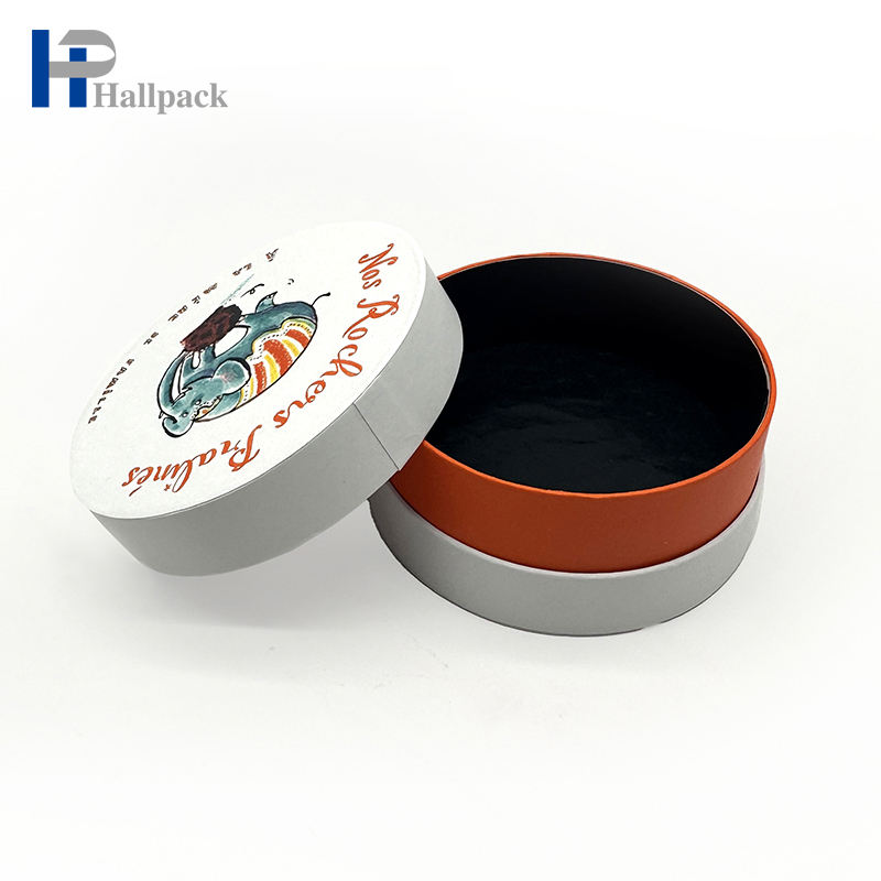 Tubo de papel redondo biodegradable de encargo de gama alta del papel de la cartulina del tubo