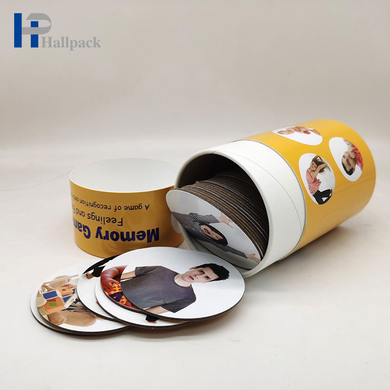 Tubo de papel artesanal de cilindro de tarjeta biodegradable personalizado fabricante