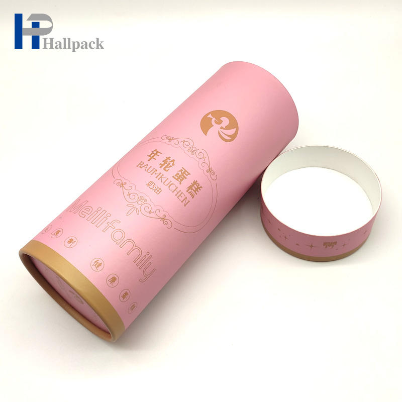 Exhibición de caja de cigarrillos, tubo de papel redondo, tubo de papel cilíndrico de embalaje