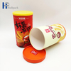 Tubo de papel de estaño redondo con base de papel cilíndrico que empaqueta para la comida 250G