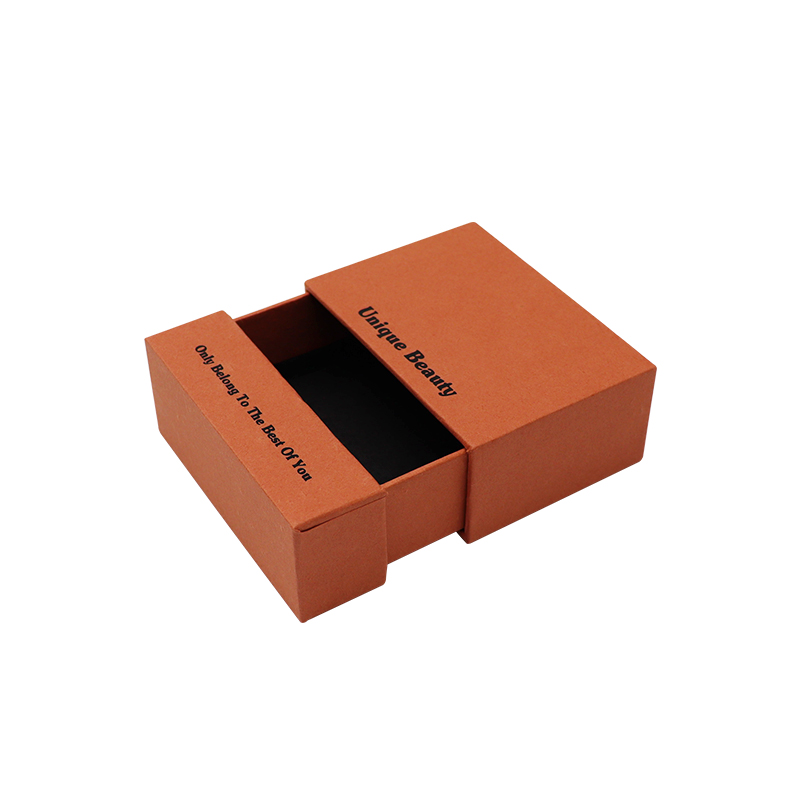 Embalaje rígido de regalos de cajón corredizo con manga con caja de joyero para aretes Anillos