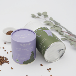 Embalaje de tubos de papel con tapas para té suelto Café de comida Cutsomised