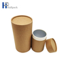 Cajas organizadoras rígidas redondas de papel reciclado de alta calidad, conjunto de tubos de papel, tubo de cartón redondo personalizado, cilindro de embalaje de té