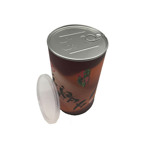 El bote de papel de empaquetado del té modifica la caja del cilindro de la categoría alimenticia de empaquetado del tubo de papel redondo para requisitos particulares del café