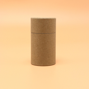 Nuevo diseño, tubo de Kraft para pimienta, sal, especias, embalaje, contenedor de tubo de papel en polvo suelto biodegradable