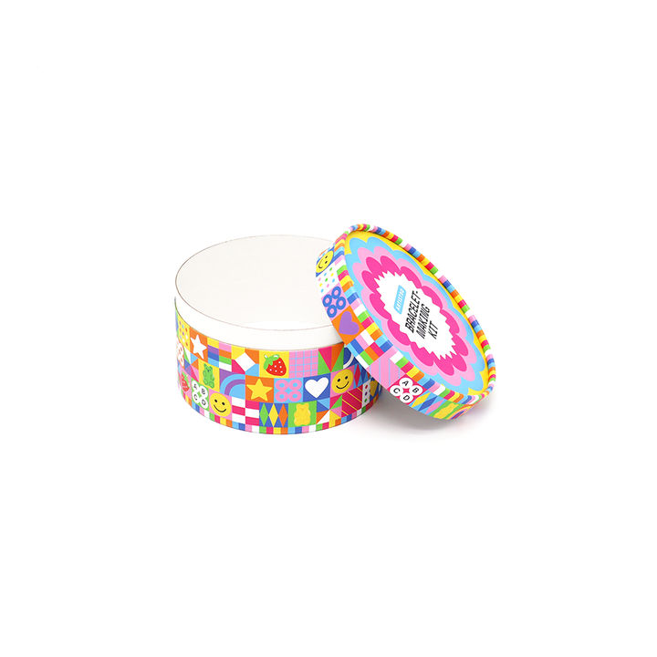 Embalaje personalizado respetuoso con el medio ambiente para regalo y artesanía, caja cilíndrica de cartón, embalaje de tubo de papel para niños, rompecabezas de juguete