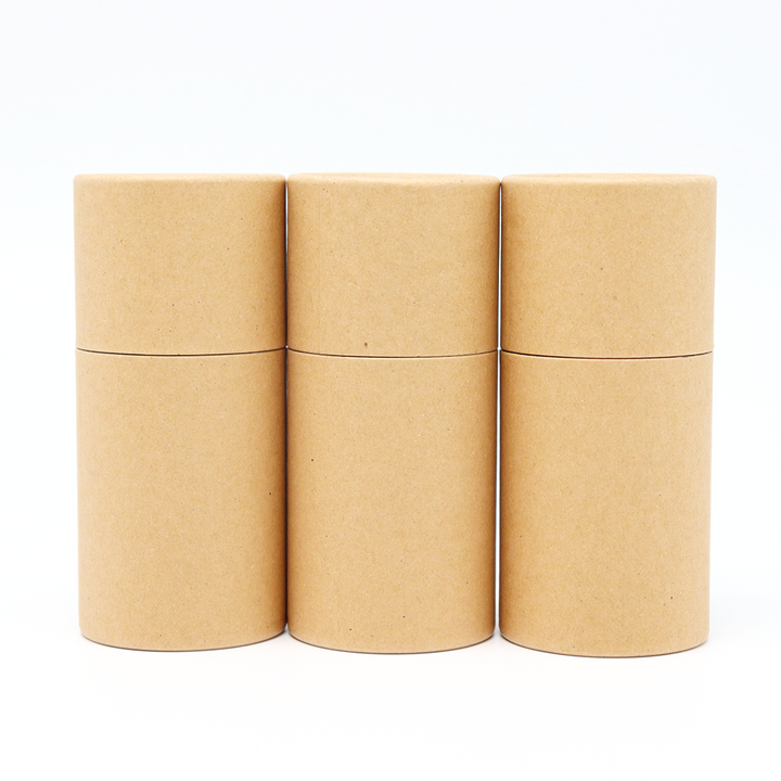 Suministros de Arte de papelería personalizados respetuosos con el medio ambiente, caja cilíndrica de cartón, embalaje de tubo de papel para pintar, lápices de colores con pigmento