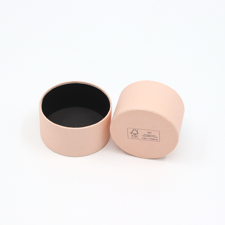 Embalaje de tubo de papel de caja cilíndrica de cartón de joyería de lujo personalizado para reloj, pendientes de piedras preciosas, anillo de pulsera