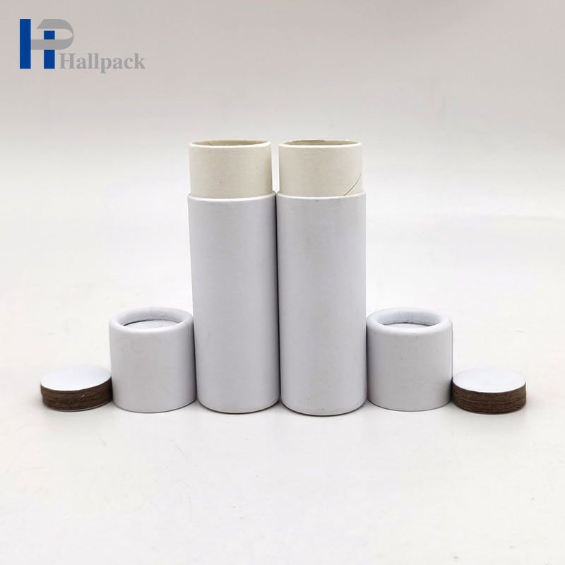 Tubos de papel Kraft personalizables para envases de cigarrillos desodorantes, forma redonda en relieve para uso artesanal de vino, impresiones de logotipos personalizados