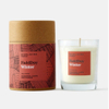 Reciclado 100% con cilindro de cartón de tamaño personalizado, embalaje de tubo de vela Kraft, caja de tubo redondo para vela perfumada