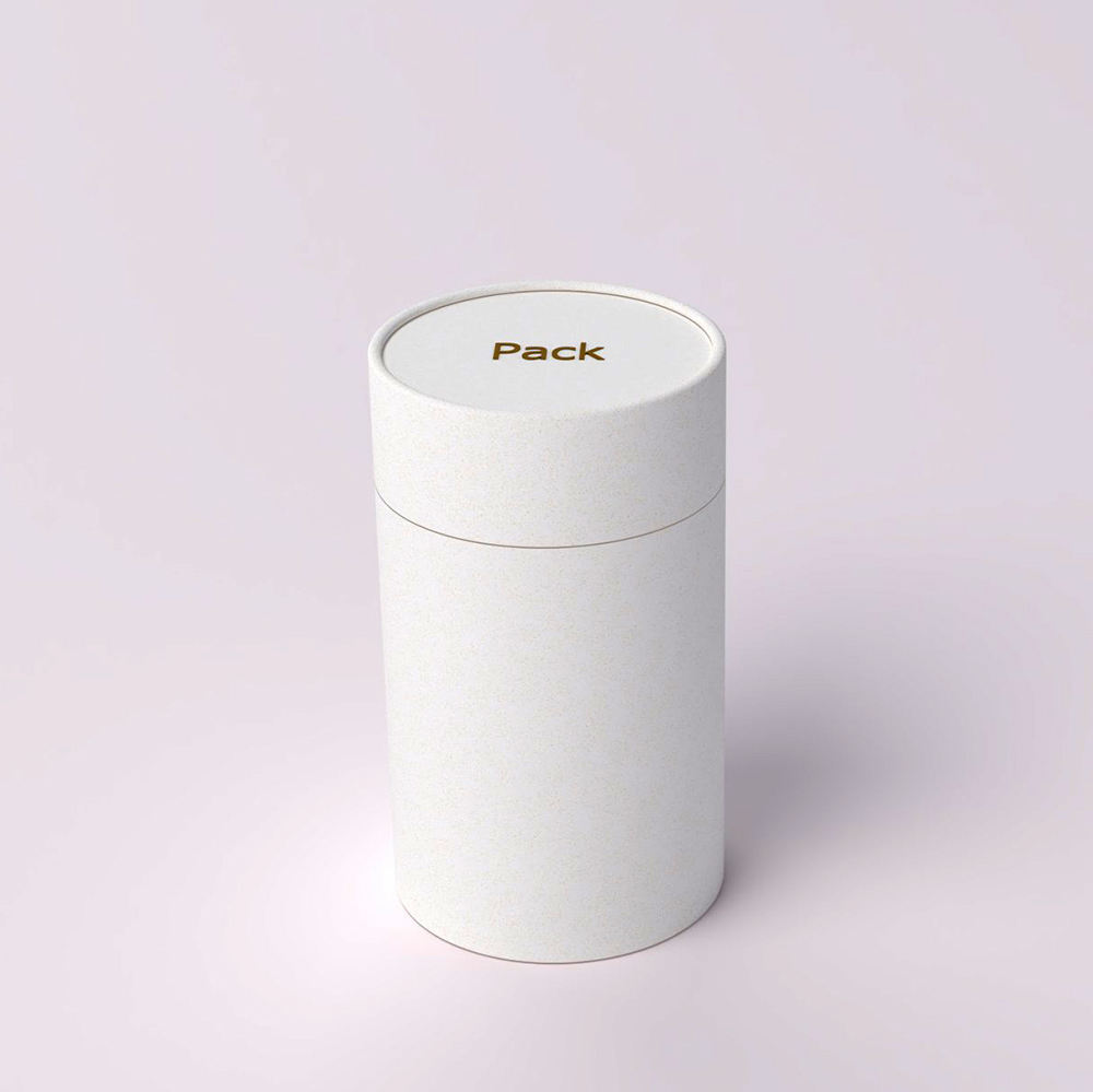 Cilindro biodegradable del café de la categoría alimenticia que empaqueta el empaquetado redondo personalizado del tubo del papel del arte de Eco