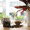 Precio de fábrica Tubo de papel biodegradable Embalaje Cubierta de metal para café y té Caja cilíndrica redonda para té