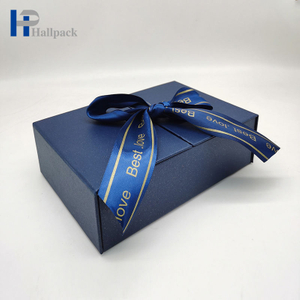 Caja de embalaje de cinta azul de lujo para Perfume, Cajas de Regalo personalizadas para té, lápiz labial, cerveza, pelucas de pestañas, herramientas