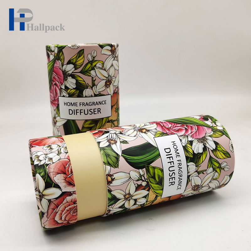 Tablero de papel Kraft mate biodegradable de alta calidad, tubo de papel redondo, toalla, ropa interior, bufanda de seda, embalaje de tubo de papel de regalo