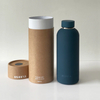 Hallpack Design Tubo de papel redondo ecológico 100% libre de plástico para botella Tubo de papel de material biodegradable para botella