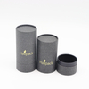 Embalaje de belleza personalizado respetuoso con el medio ambiente, caja cilíndrica de cartón, embalaje de tubos de papel para herramientas de corte de pelo, conjunto de herramientas de maquillaje