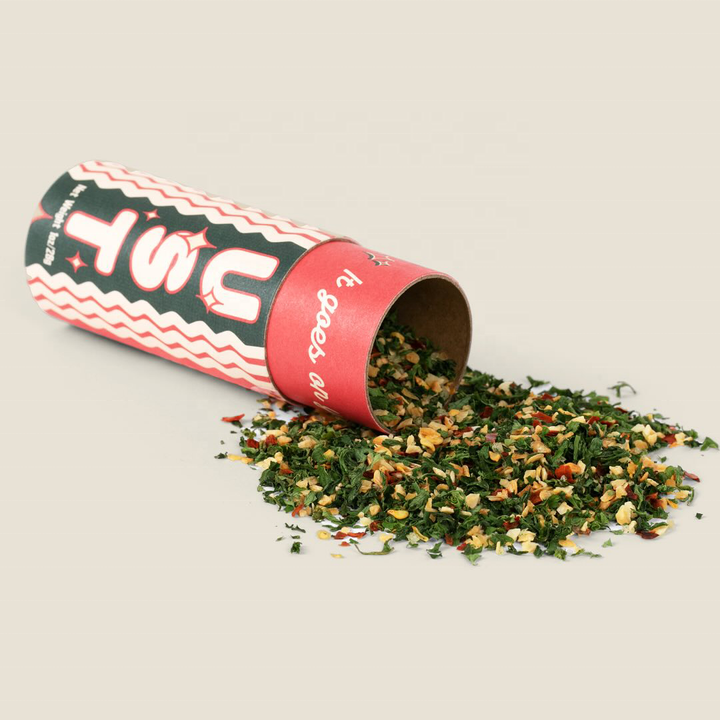 Venta al por mayor, diseño gratuito, caja biodegradable vacía de Color personalizado, tubo de papel Kraft para alimentos, té, regalo, cilindro, embalaje de papel redondo