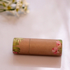 Tubo de papel retorcido para bálsamo labial, cartón Kraft blanco, negro y marrón, tubo de papel desodorante push-up reciclado para bálsamo labial
